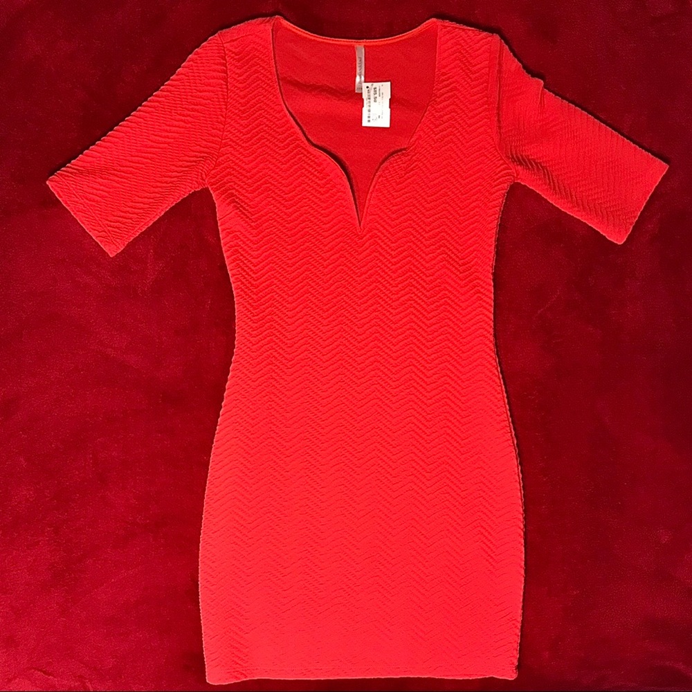 Peppermint Red Minidress